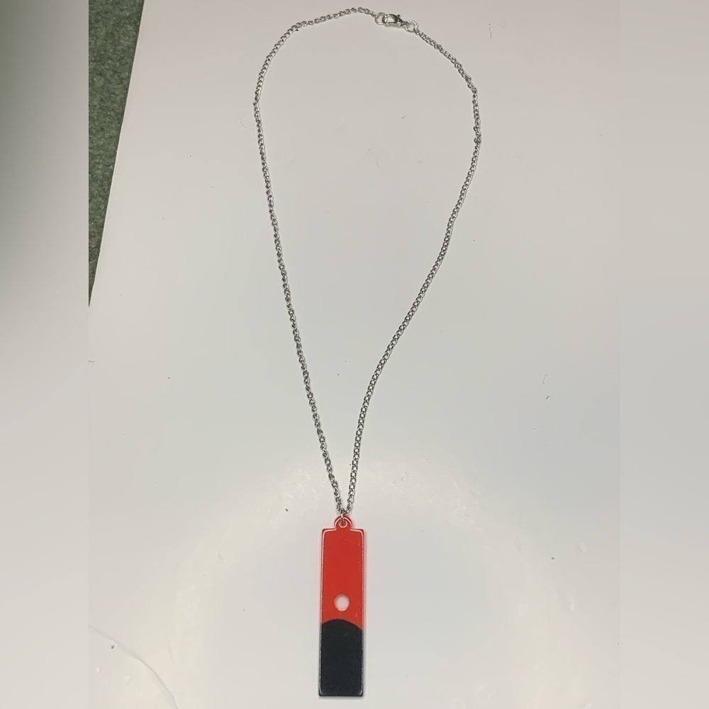 Silver, Tokyo sunset, necklace